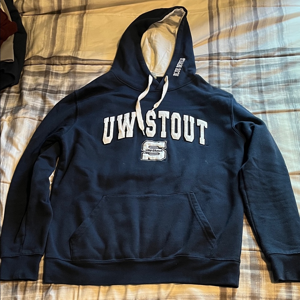 Stadium Athletics UW Stout Navy Hoodie